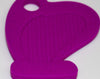 Silicone Harp Pendant in Purple - Silicone Teething, Silicone Teether, Teething Pendant
