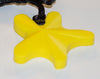 Silicone Starfish Teether / Pendant in Yellow
