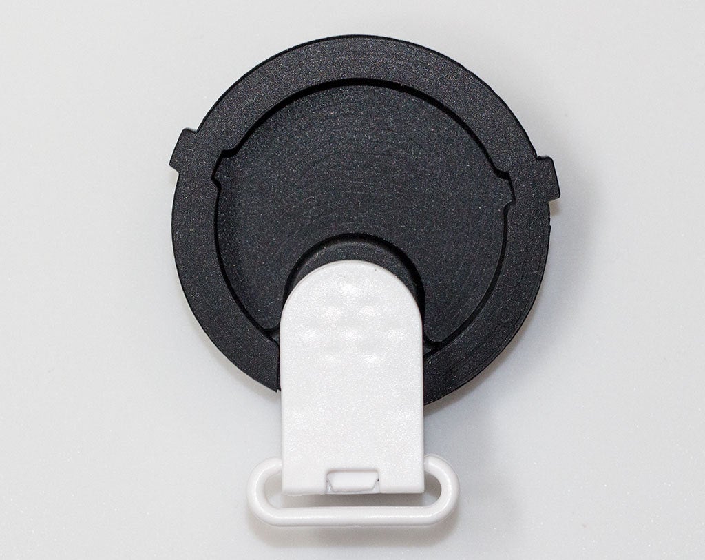 Ninja Pacifier Clip - Black - Silicone