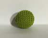 0.78" / 20 mm Crochet Wood Bead in Dk Chartreuse (30)