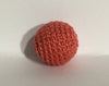 0.78" / 20 mm Crochet Wood Bead in Dk Salmon (7010)