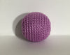 1.06" / 27 mm Crochet Wood Bead in Md Lavender (19A)